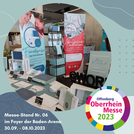 Messestand auf der Oberrhein Messe in Offenburg