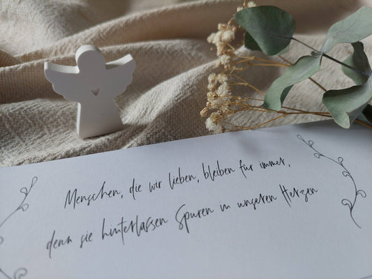 Erinnerungsbuch für Trauernde (Kondolenzbuch)