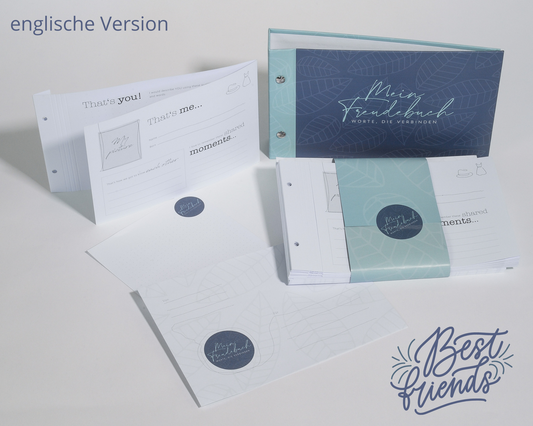 Freundebuch für Erwachsene (englisch)